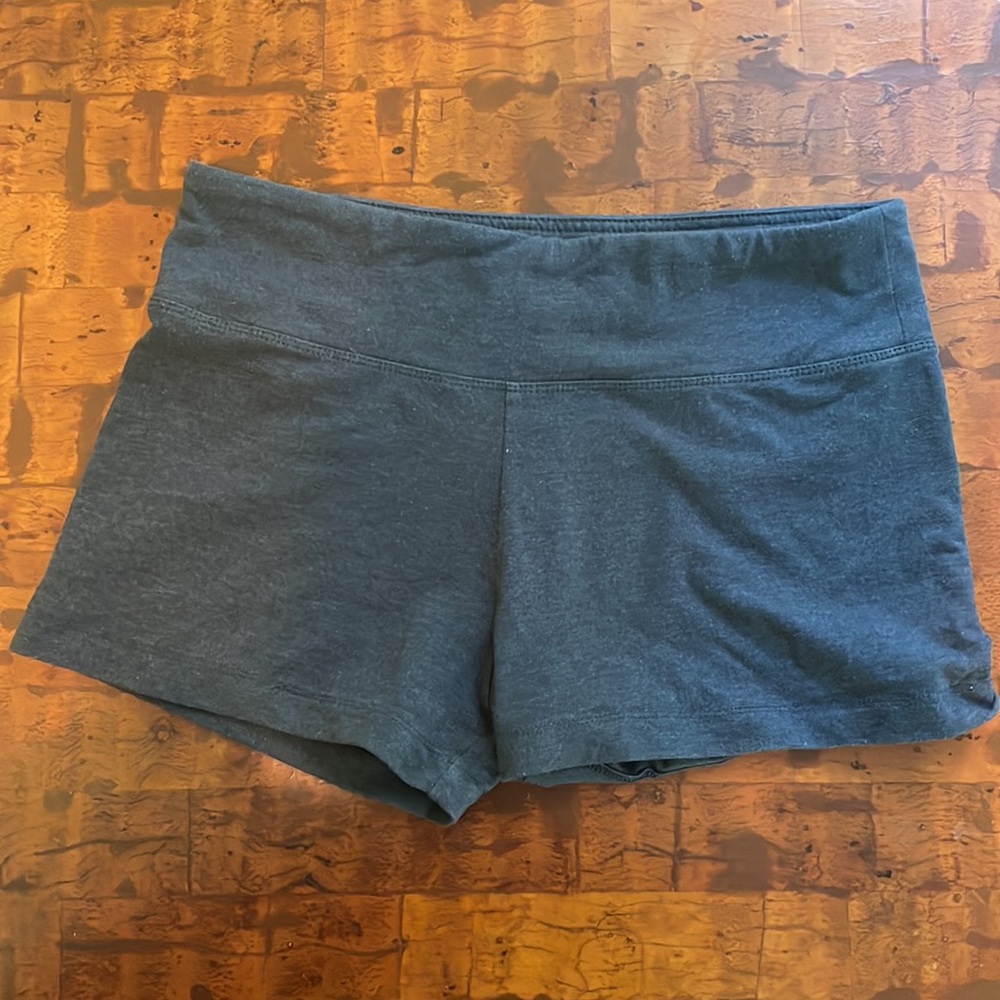 Grey Marika Cotton Spandex Short Bike Shorts Size L